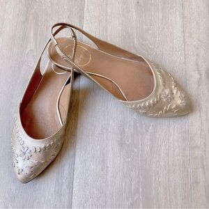 Jack Rogers Slingback Flats - 8